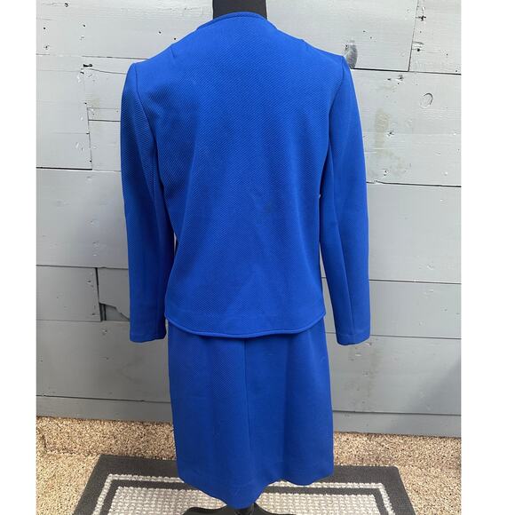 Vintage Alester Polyester Skirt Suit - Picture 2 of 7